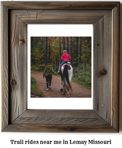 trail rides near me in Lemay, Missouri